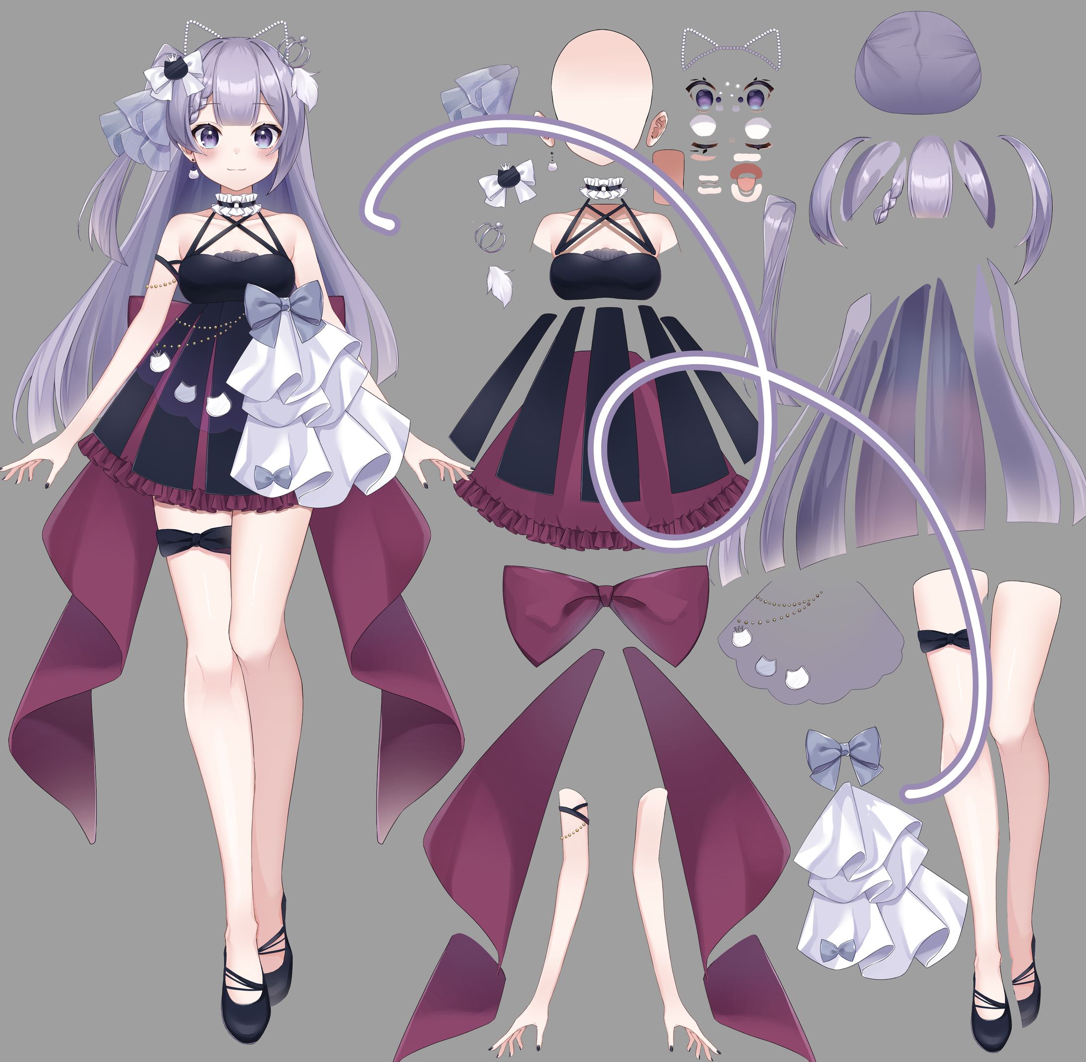 【オリジナル】VTuberモデル制作②-1