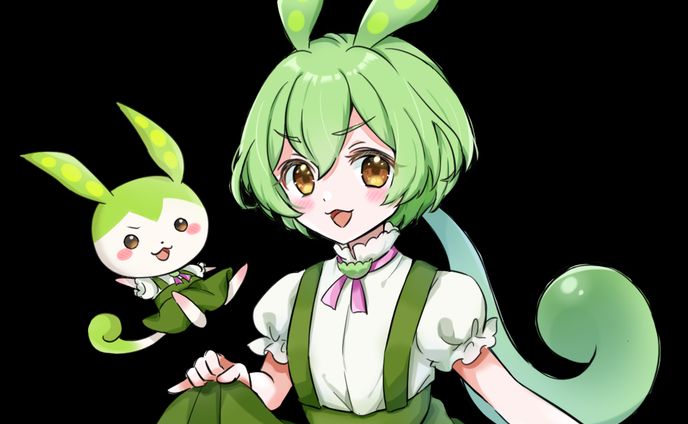 ずんだもん二次創作イラスト