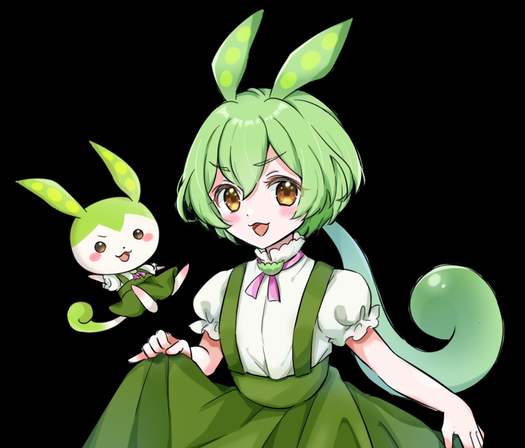 ずんだもん二次創作イラスト-1
