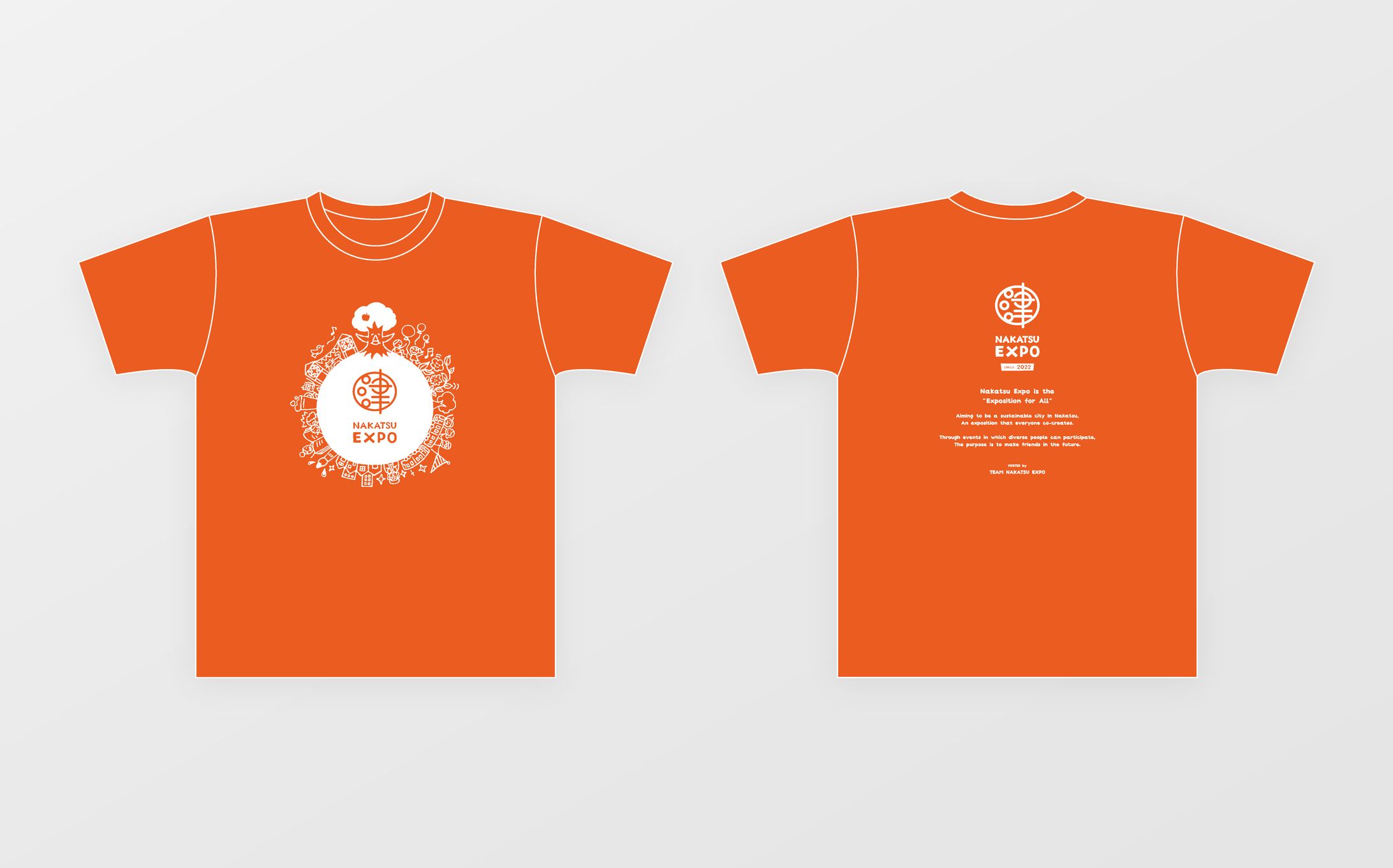 スタッフTシャツ  /  一般社団法人うめらく 様-1
