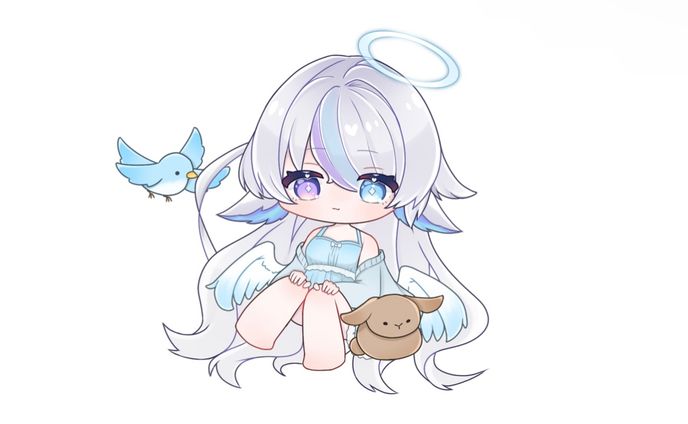 【糸繰あや様】ミニキャライラスト