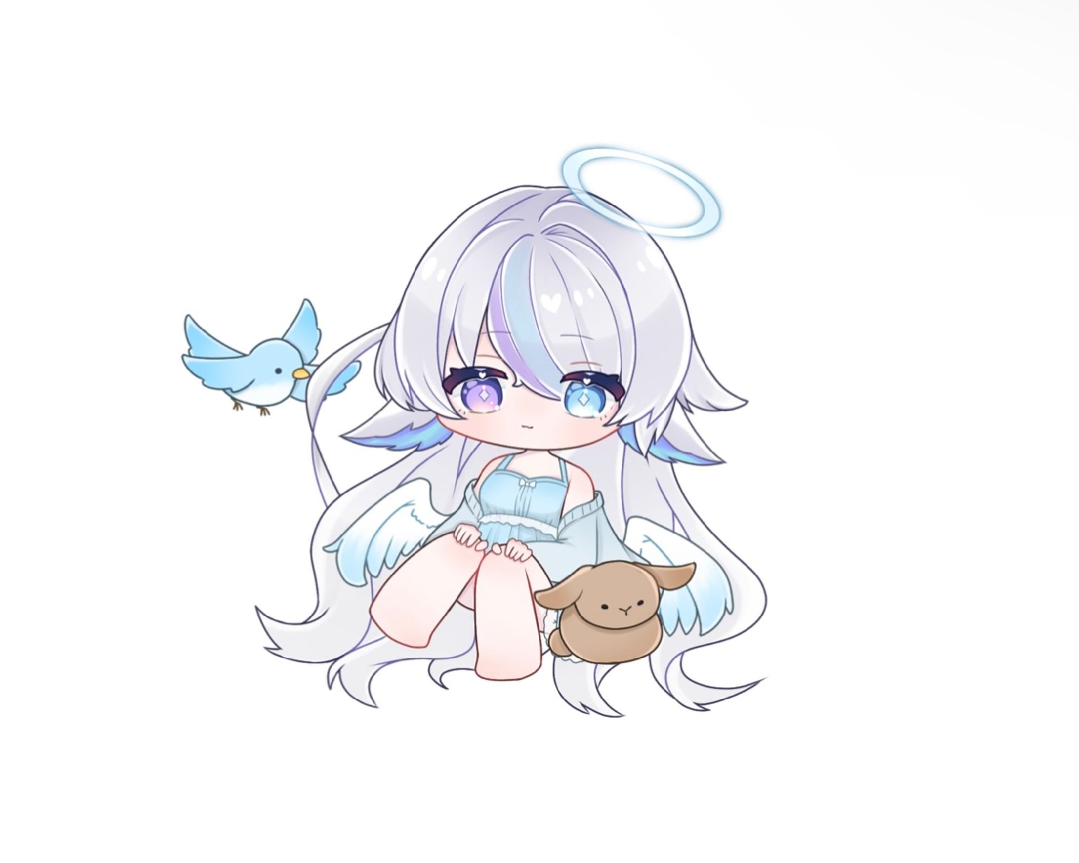【糸繰あや様】ミニキャライラスト-1