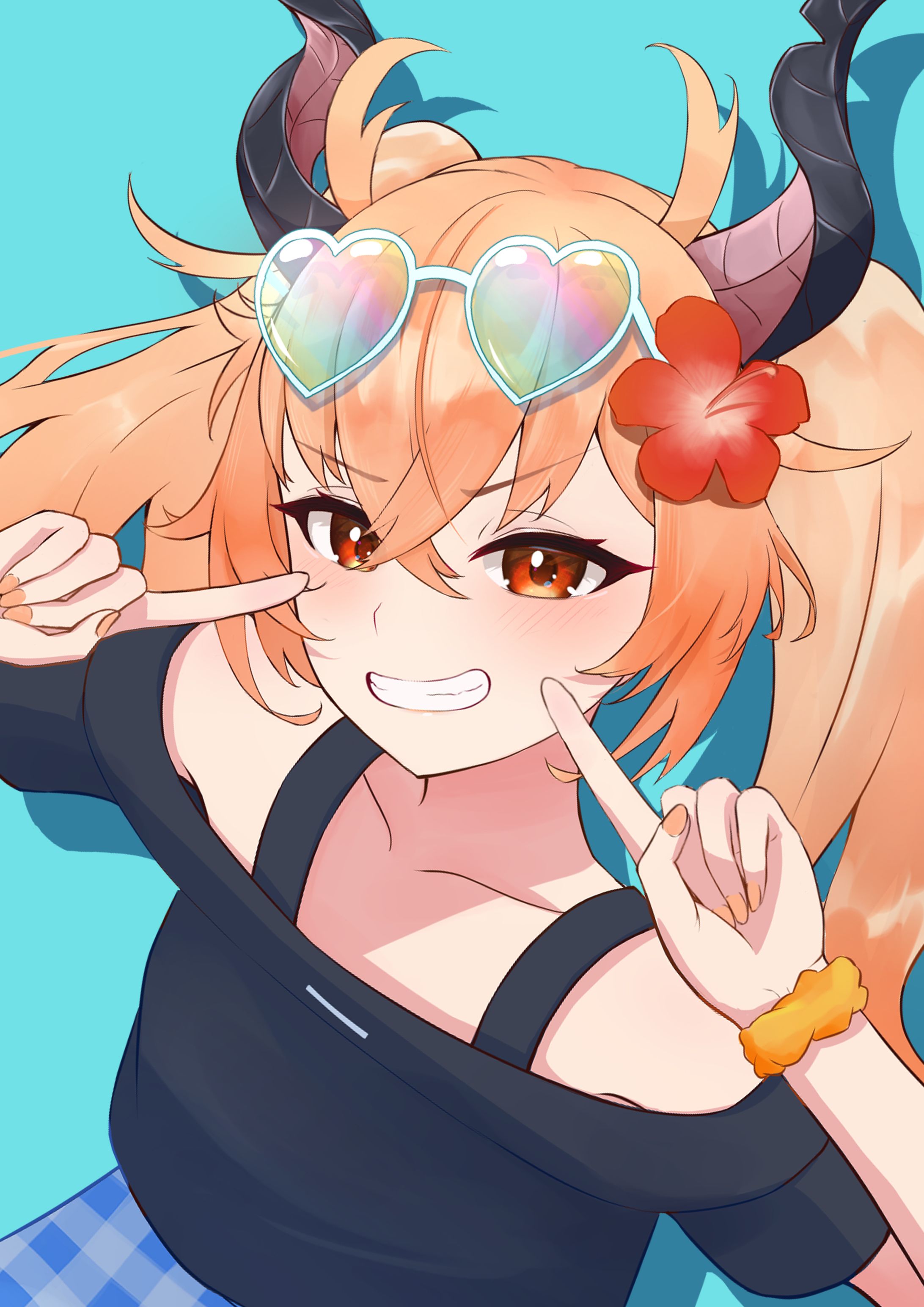 【イラスト】カガセ・ウノ　サマーVer　FA-1