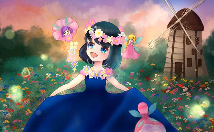花の妖精の贈り物