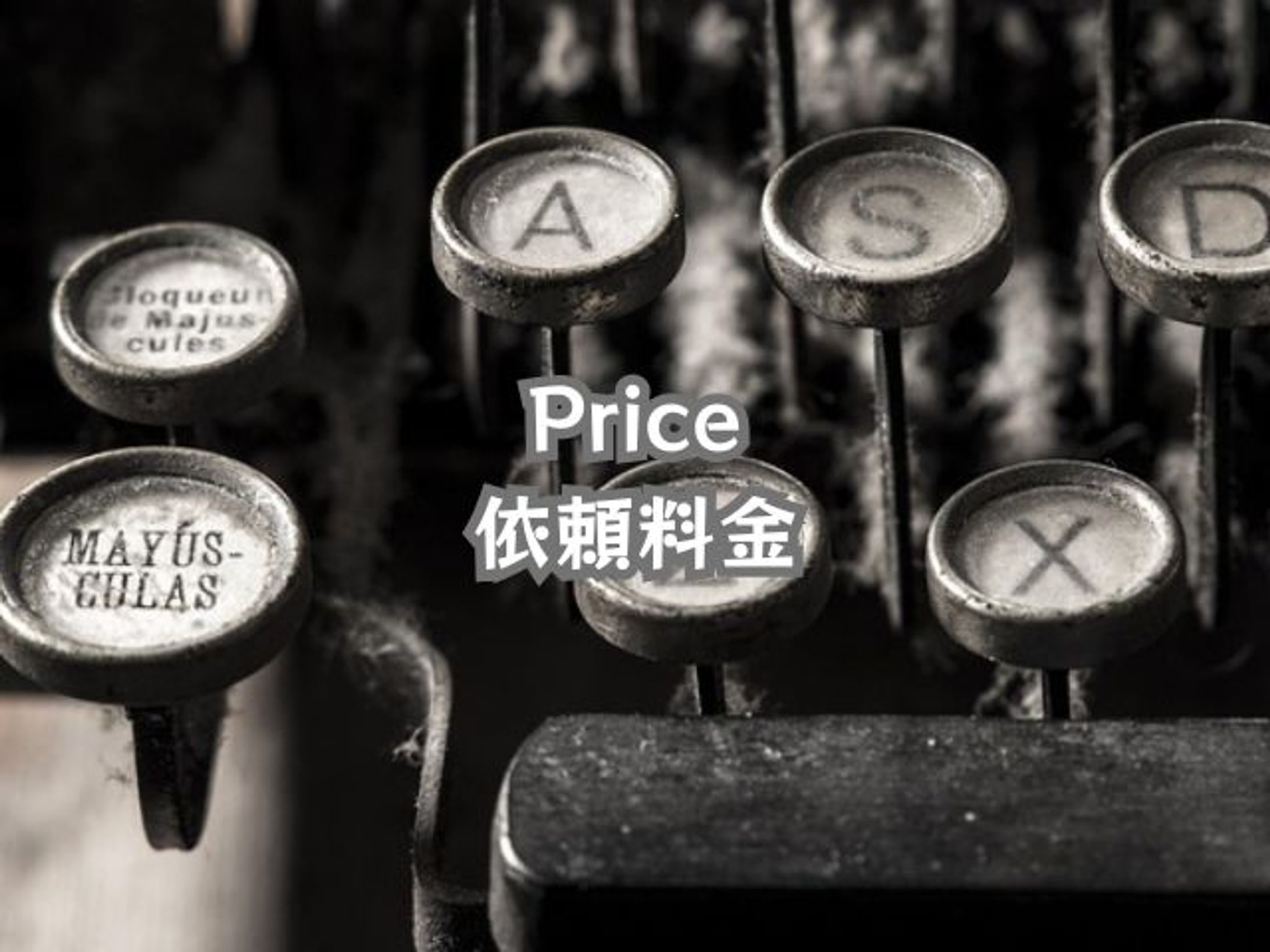 Price / 依頼料金-1