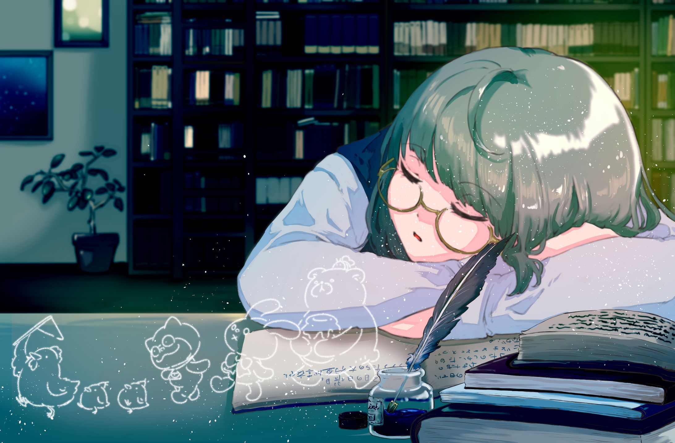 【CREATOR RUSH参加作品】おやすみの間に-1