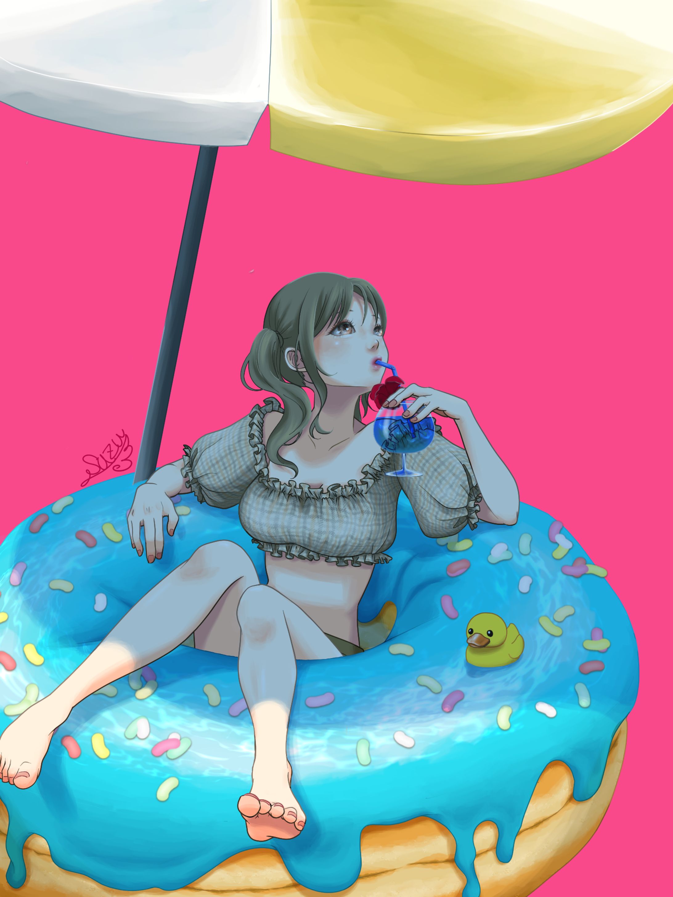ドーナツ女子-1