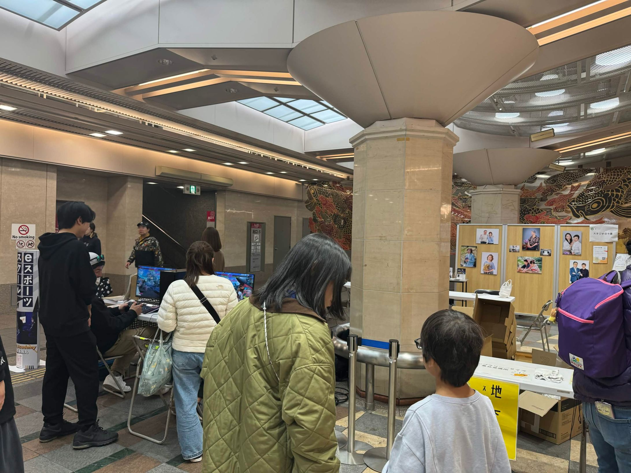 【イベント】GRID KYOTO ゼスト御池 地下街にてeスポーツ体験会を開催-1