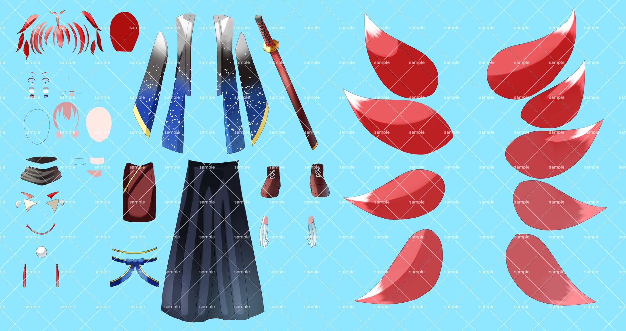 【ご依頼品】パーツ分け-1