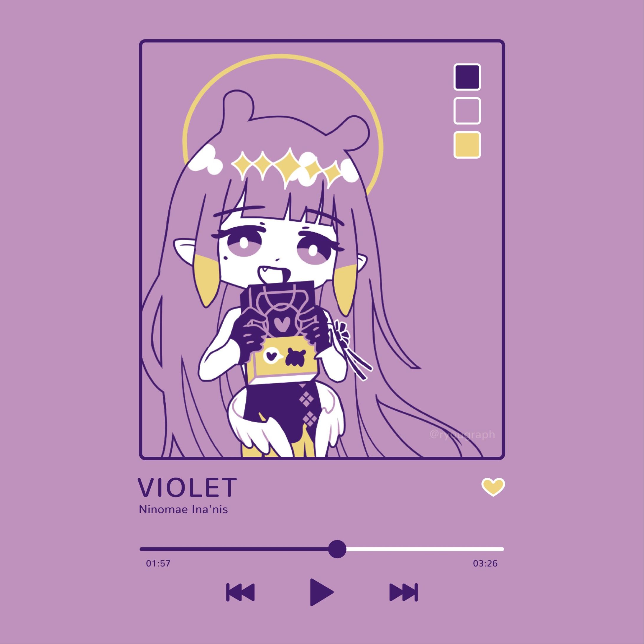 「 🎶 Now Playing - VIOLET 」-1