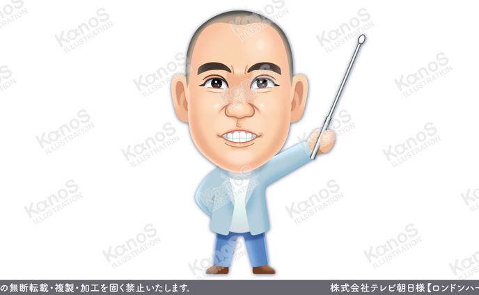 【似顔絵】ロンドンハーツ【テレビ朝日】