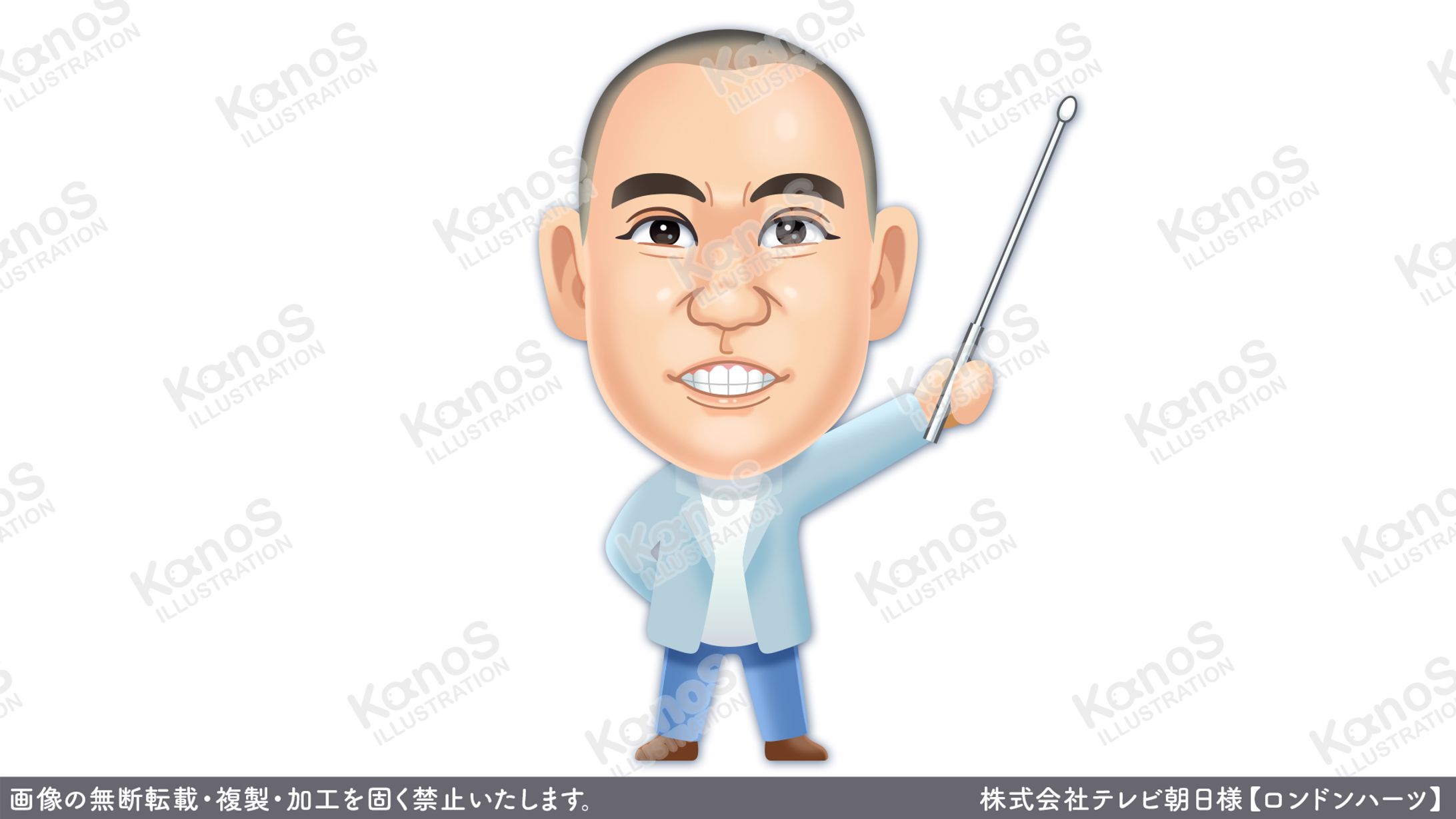 【似顔絵】ロンドンハーツ【テレビ朝日】-1