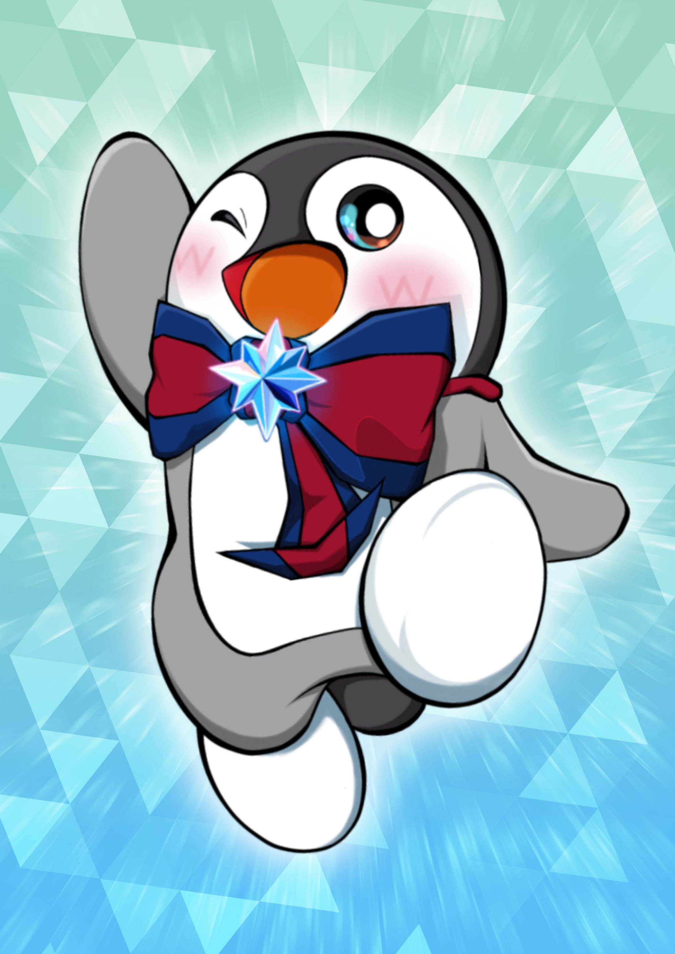 ペンギンデフォルメ-1