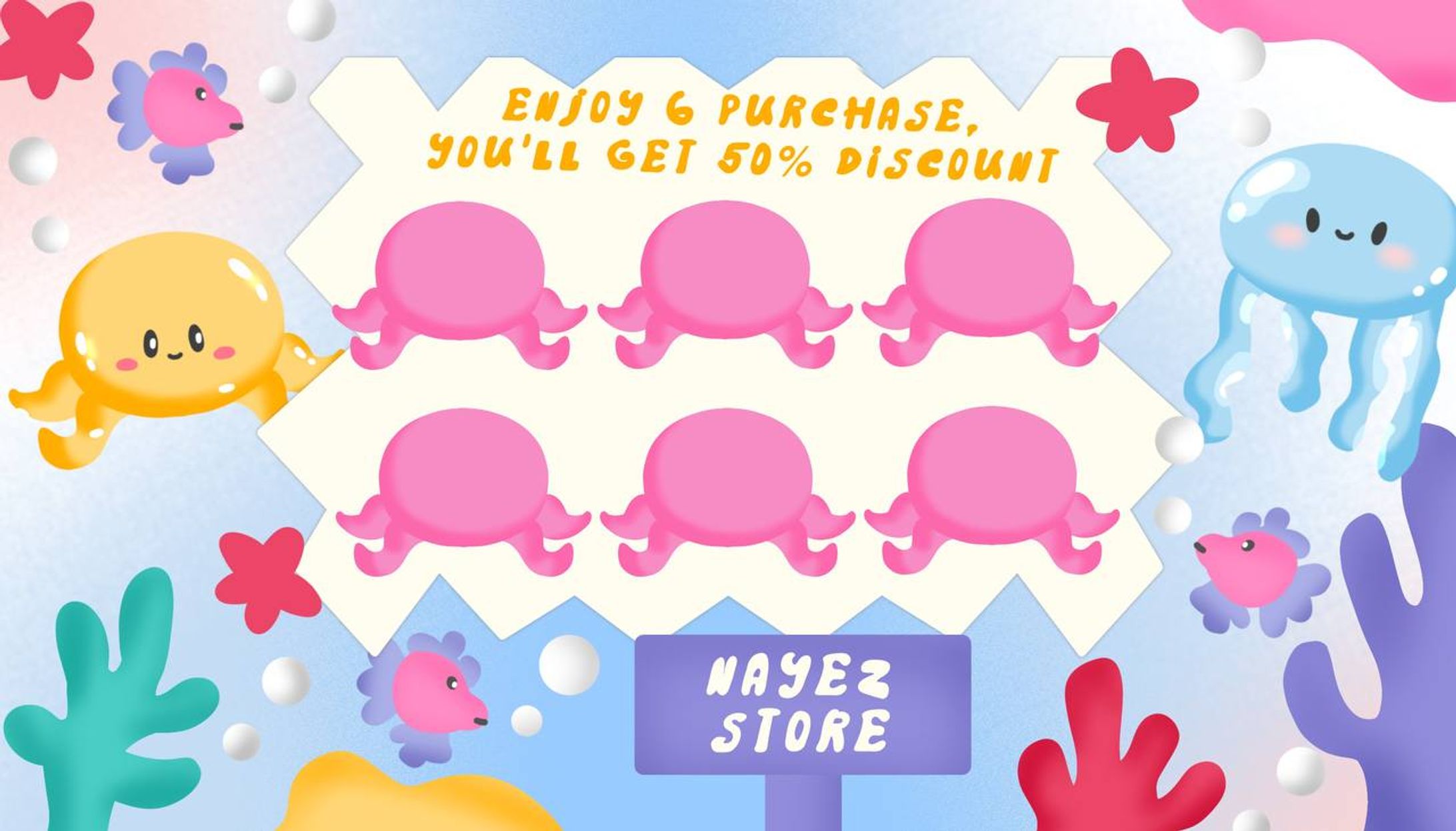 custom loyalty card for nayez store-1