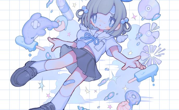 『へべれけど〜なつ〜 』MVイラスト(2025)