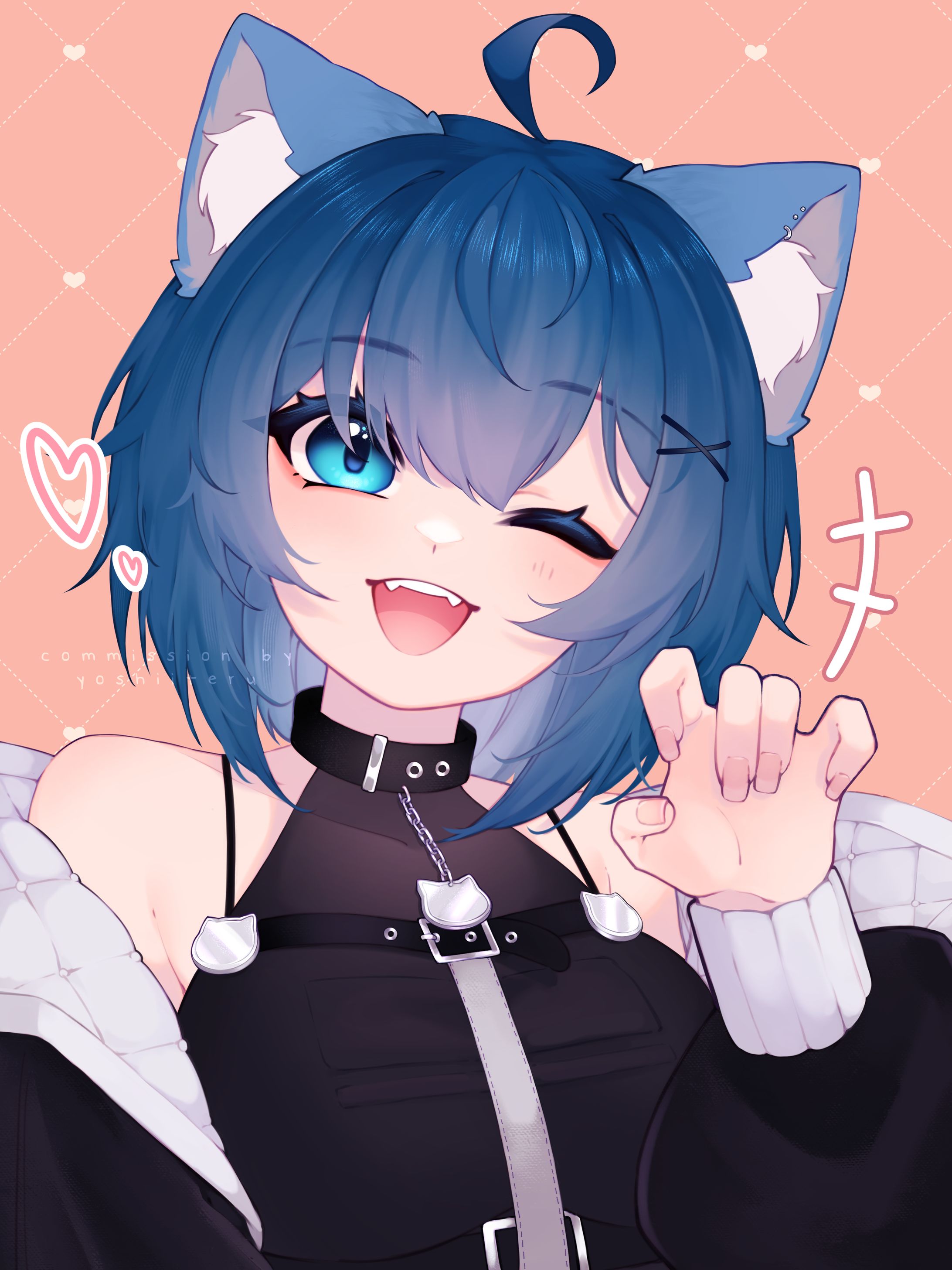 Illustration commission for TsunamiCatVT-1