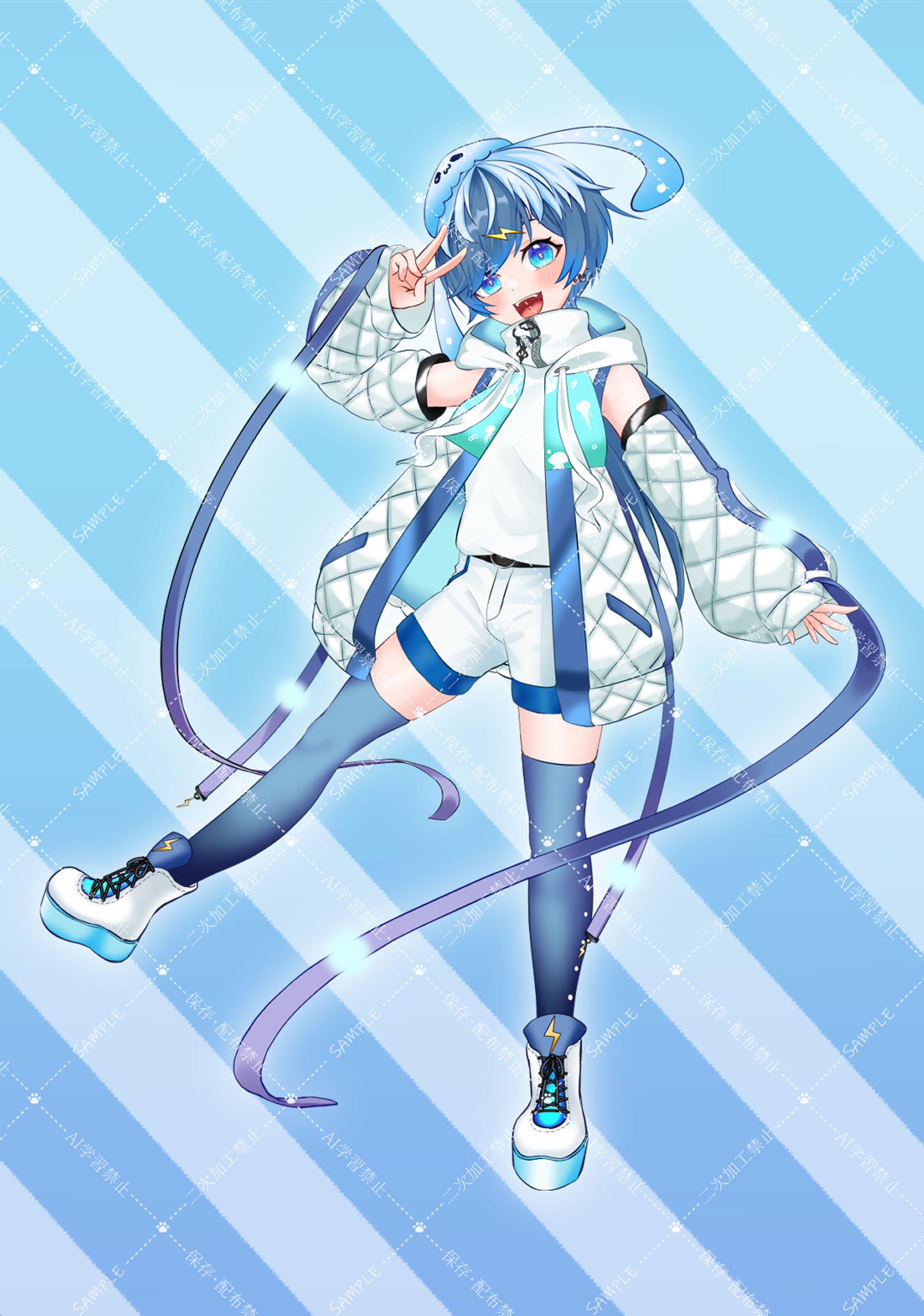 【海月 凪 様】キービジュアル立ち絵-1