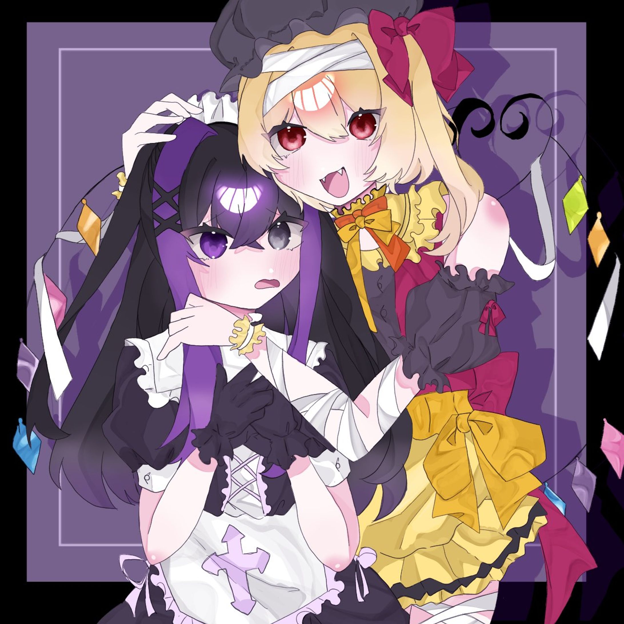 ハロウィン夢絵(コテキャ人間時)-1
