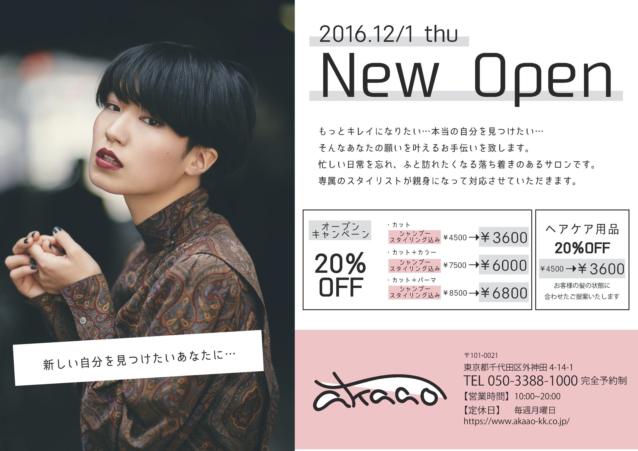 リニュデザ　美容院DM-1