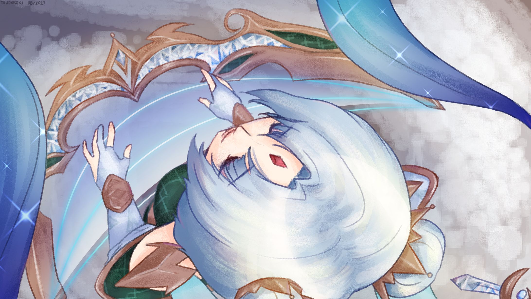 Prestige Immortal Journey Sona fanart-1