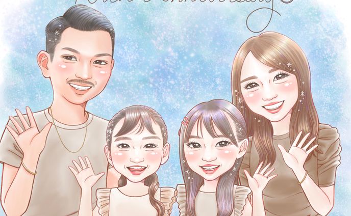 過去の似顔絵(デジタル)