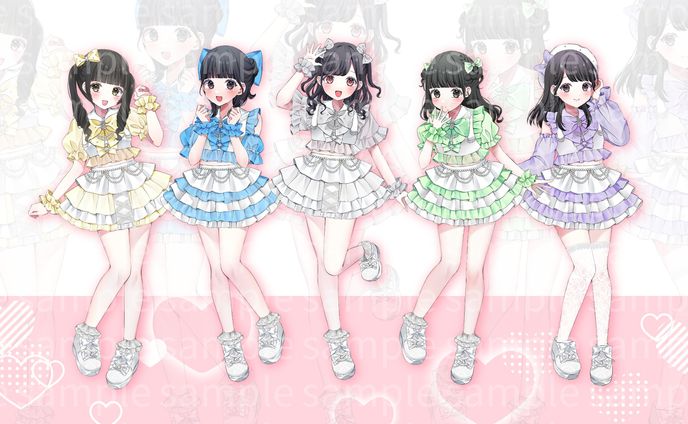 テンシンランマン　全身イラスト