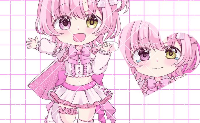 ミニキャライラスト作成