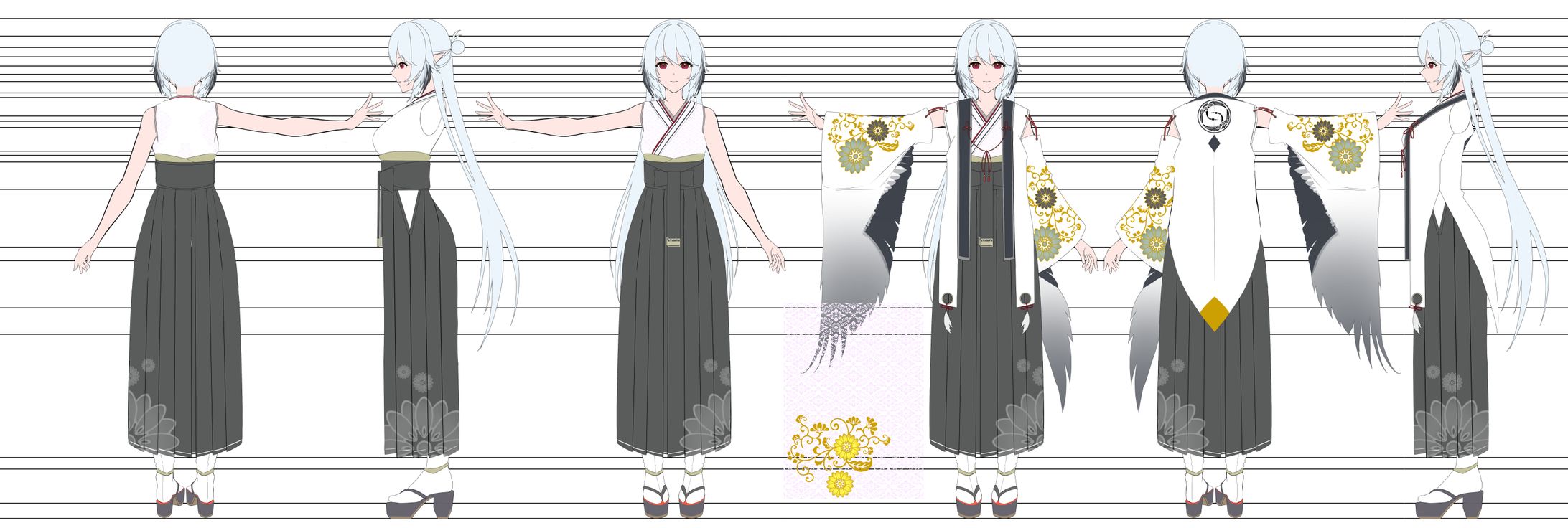 オリジナル　和服　F-1