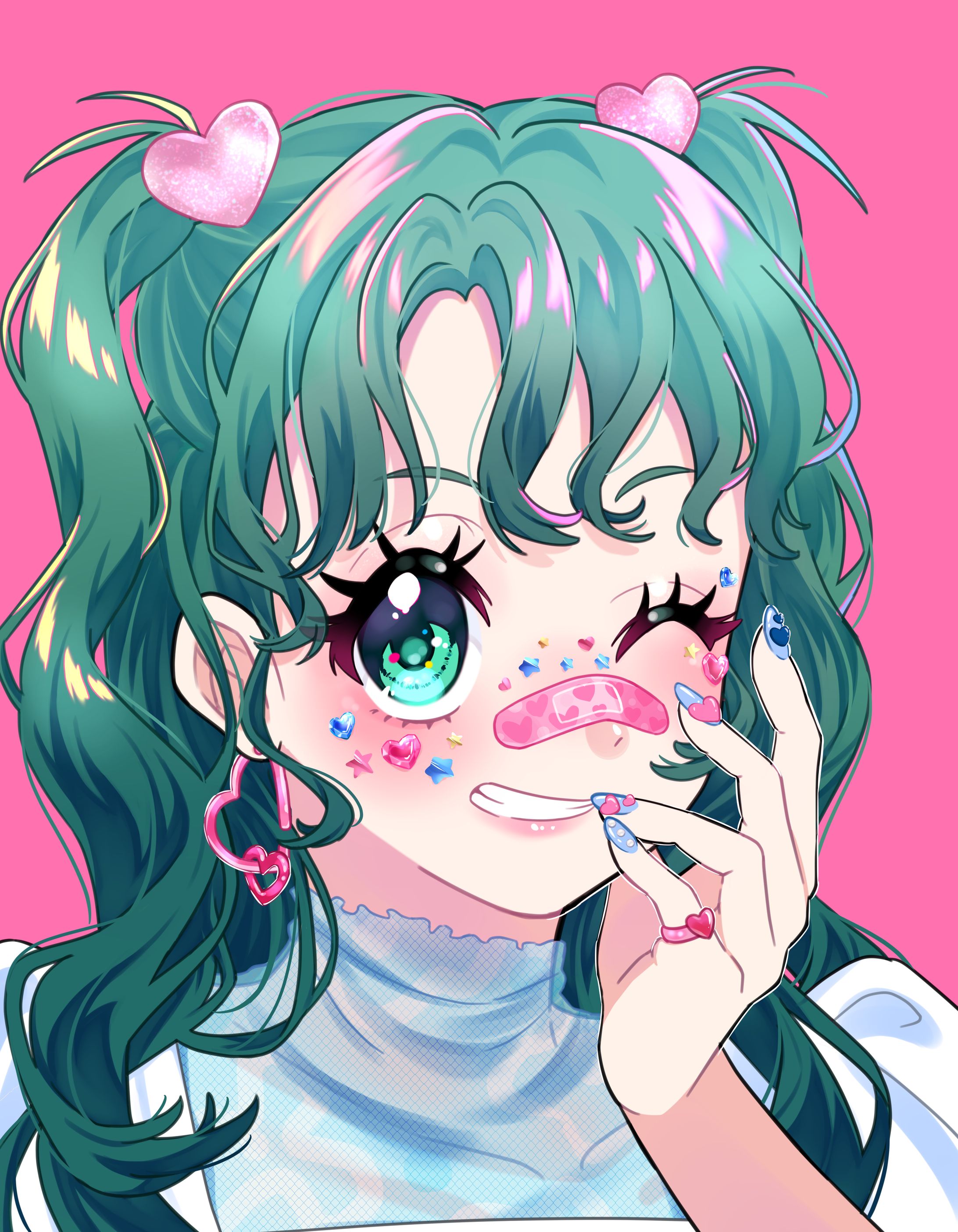 Kirakira make up!! 💕✨-1