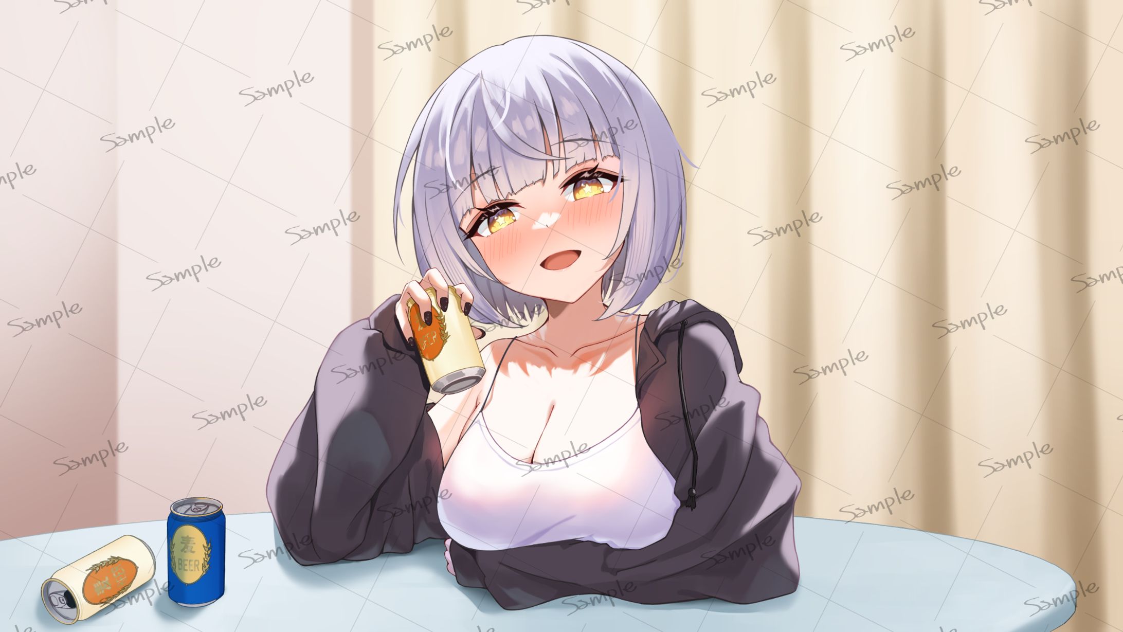 天羽イナ様　配信サムネイルイラスト-1