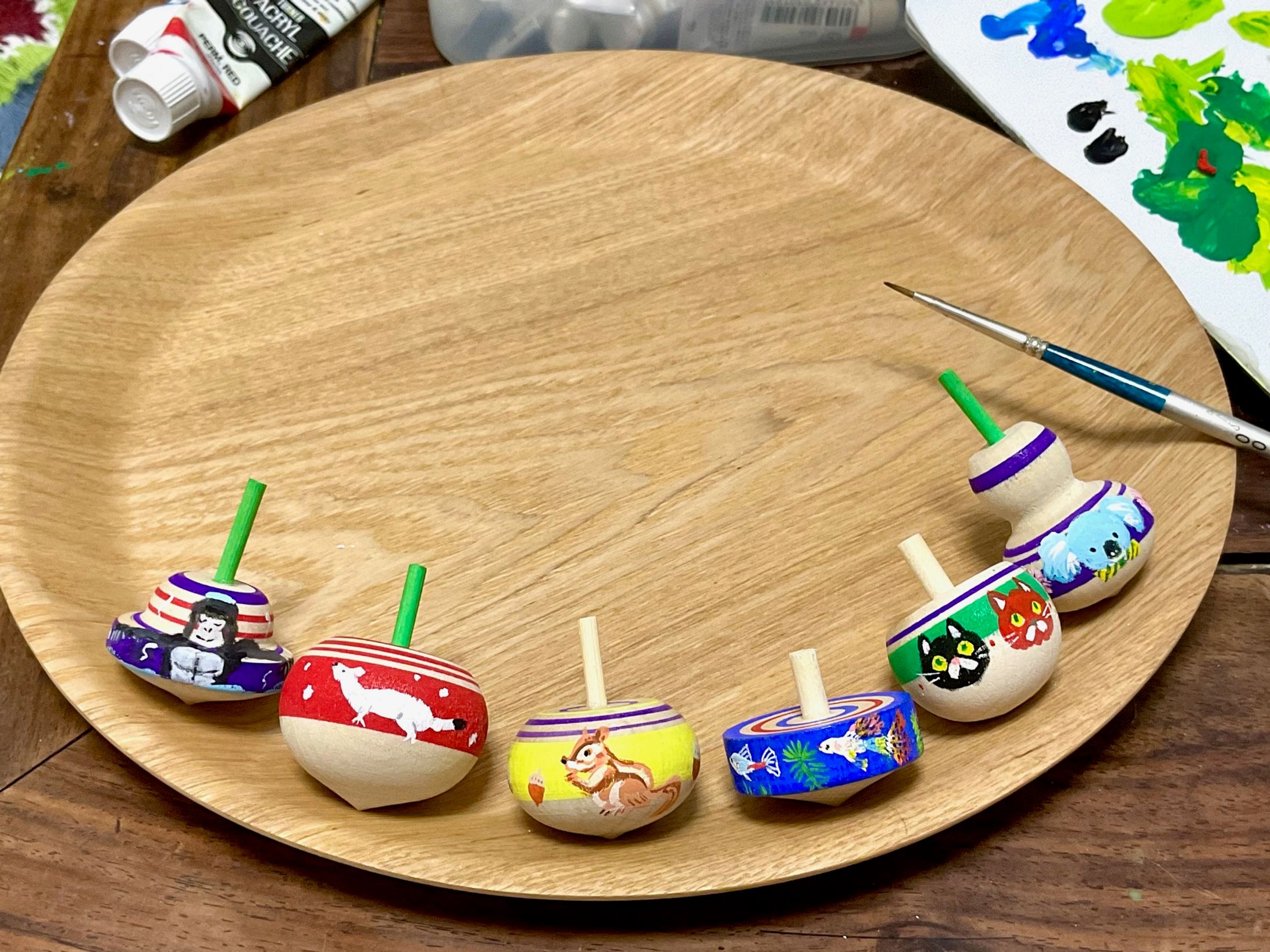 2025個展作品「こま」-1