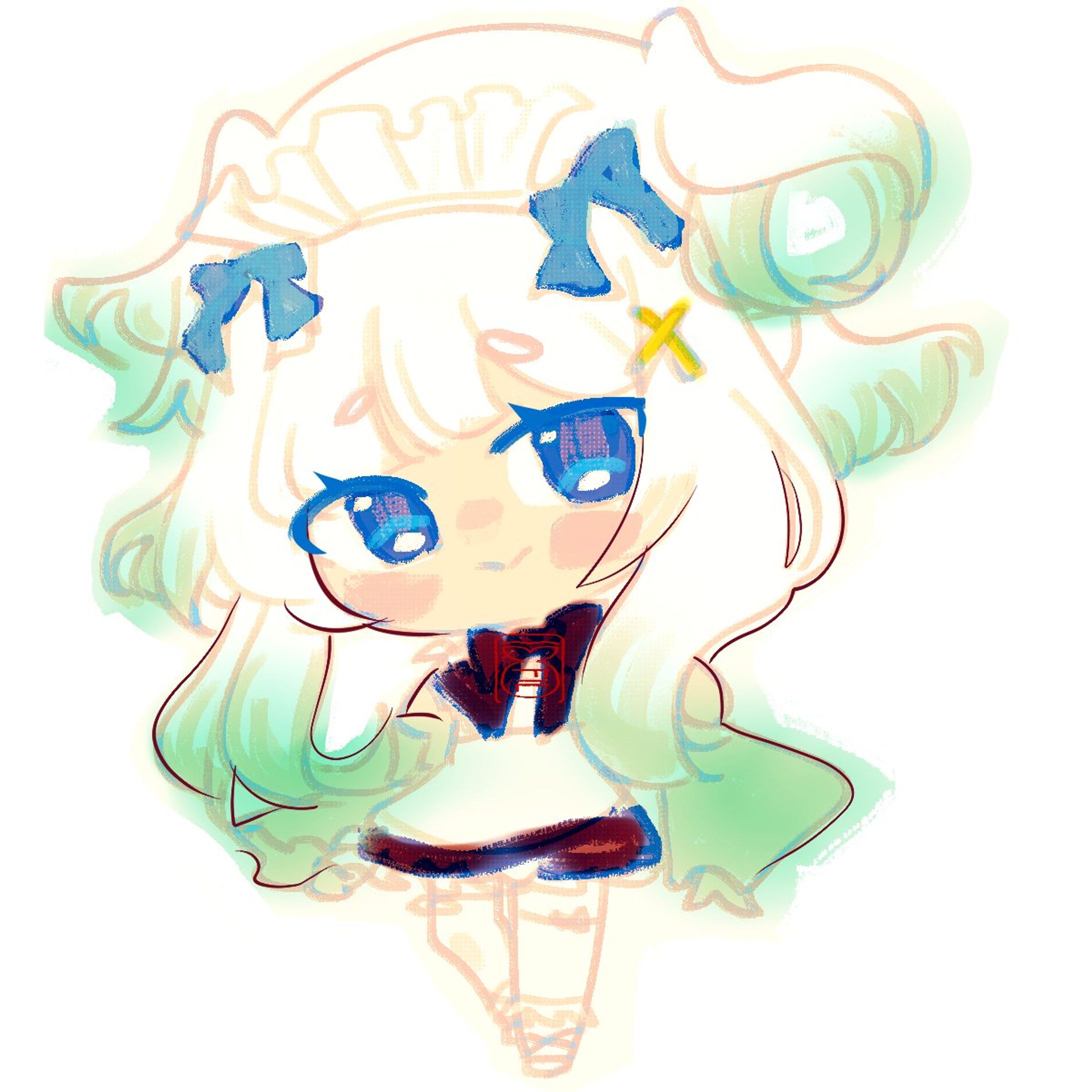 Mint Fantome chibi①-1