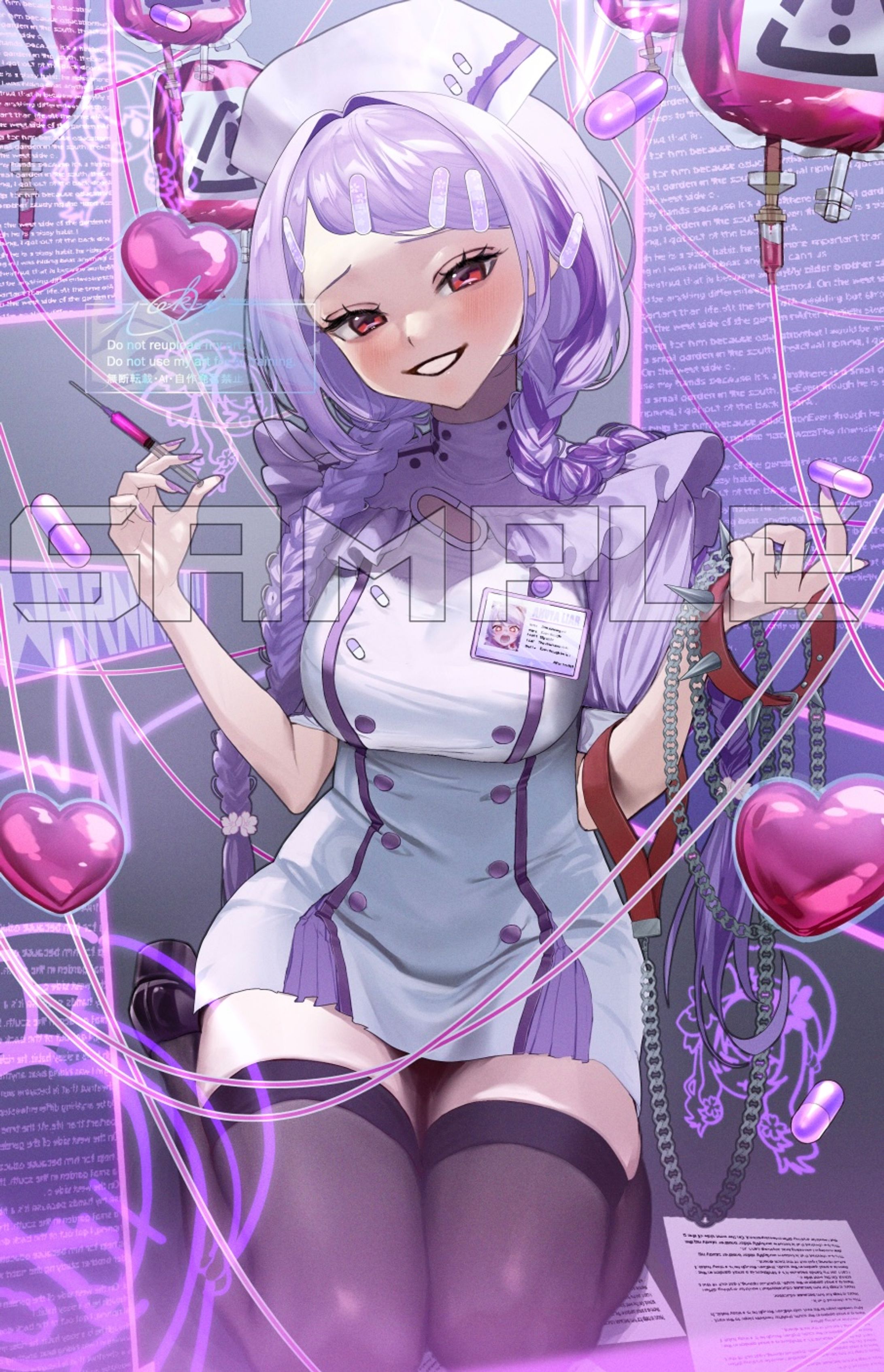 IRIAMライバー１枚イラスト-1
