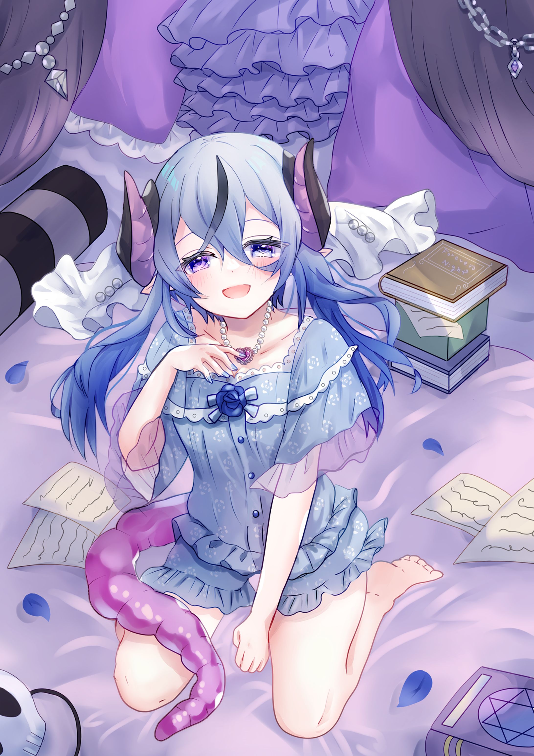 skeb:エアリープロダクション所属3期生のVtuber黒羊ニグラスさん-1
