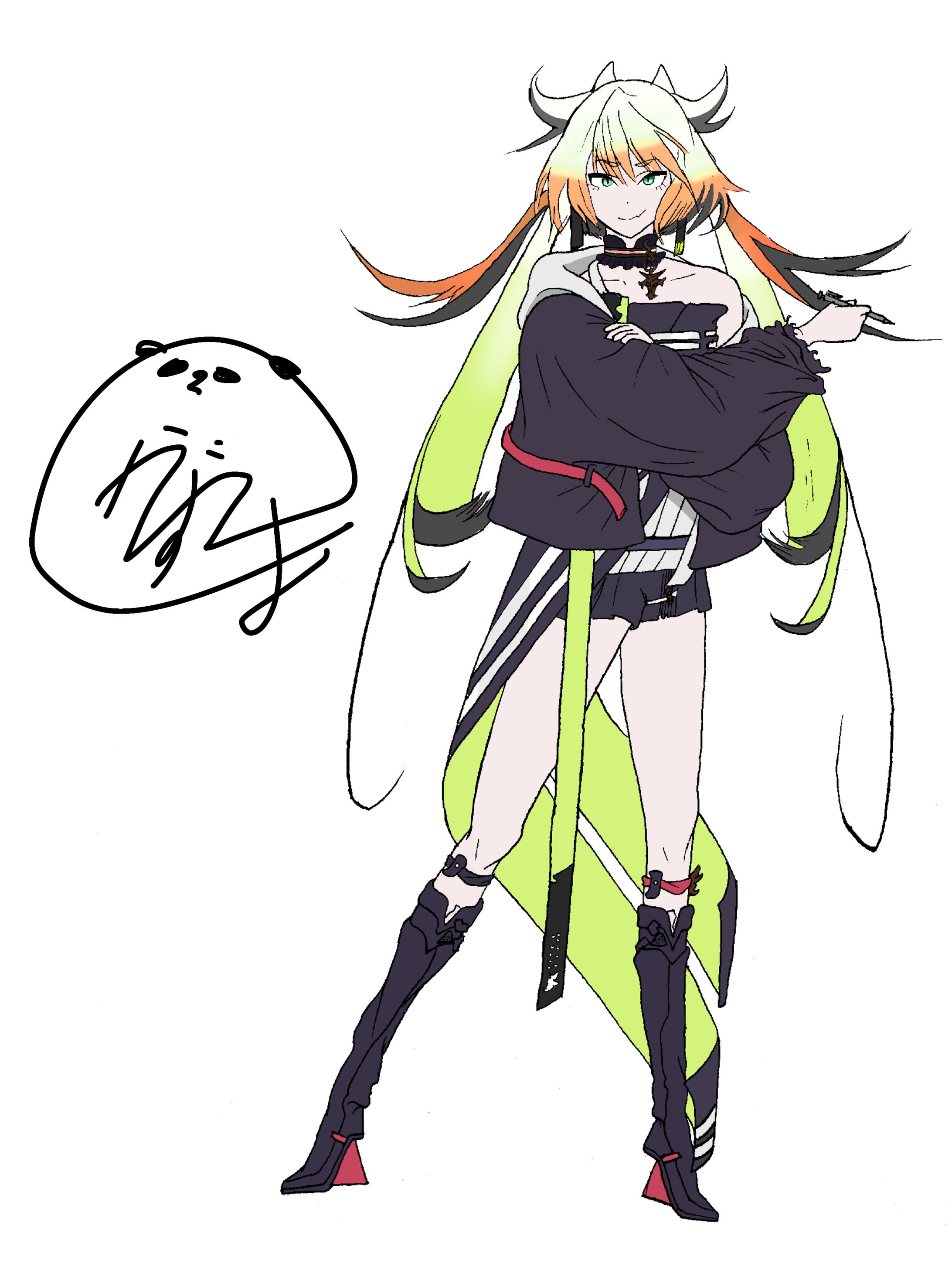 にじさんじ メリッサキンレンカ ファンアート-1