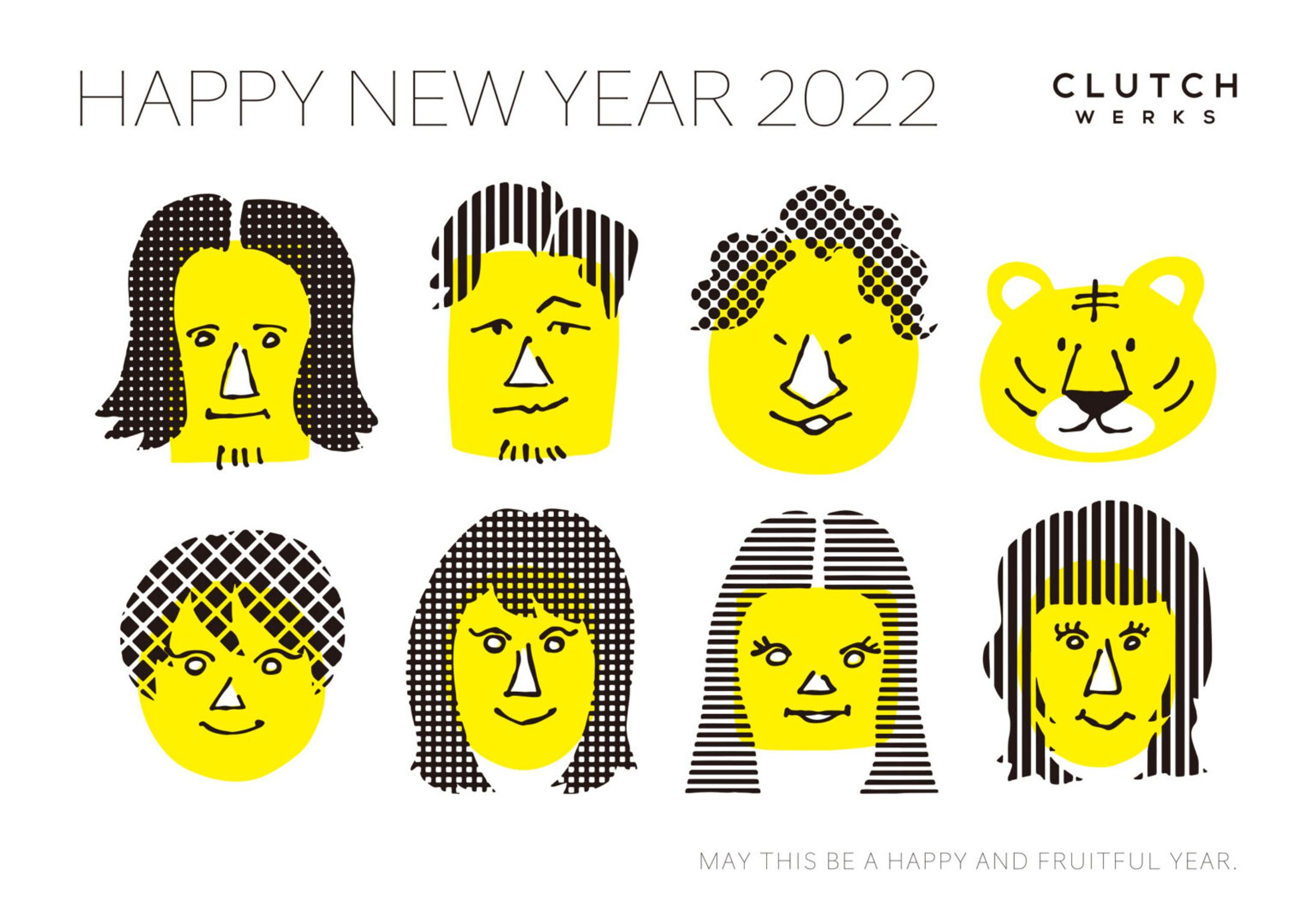 合同会社クラッチワークス　2022年年賀状-1