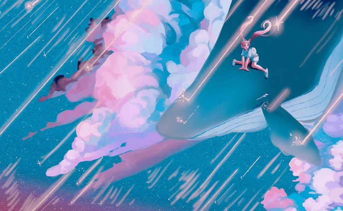 🌟

The whale　" encourage "

2020.？

#illustration  #アート #art #artwork #painting #그림  #イラスト好きと繋がりたい #kawaiiart #イラスト #绘画 #digitalillustration
#星 #universe  #landscape  #dream  #dreamy #風景画 #landscapepainting #풍경
 #いらすとぐらむ  #artstagram