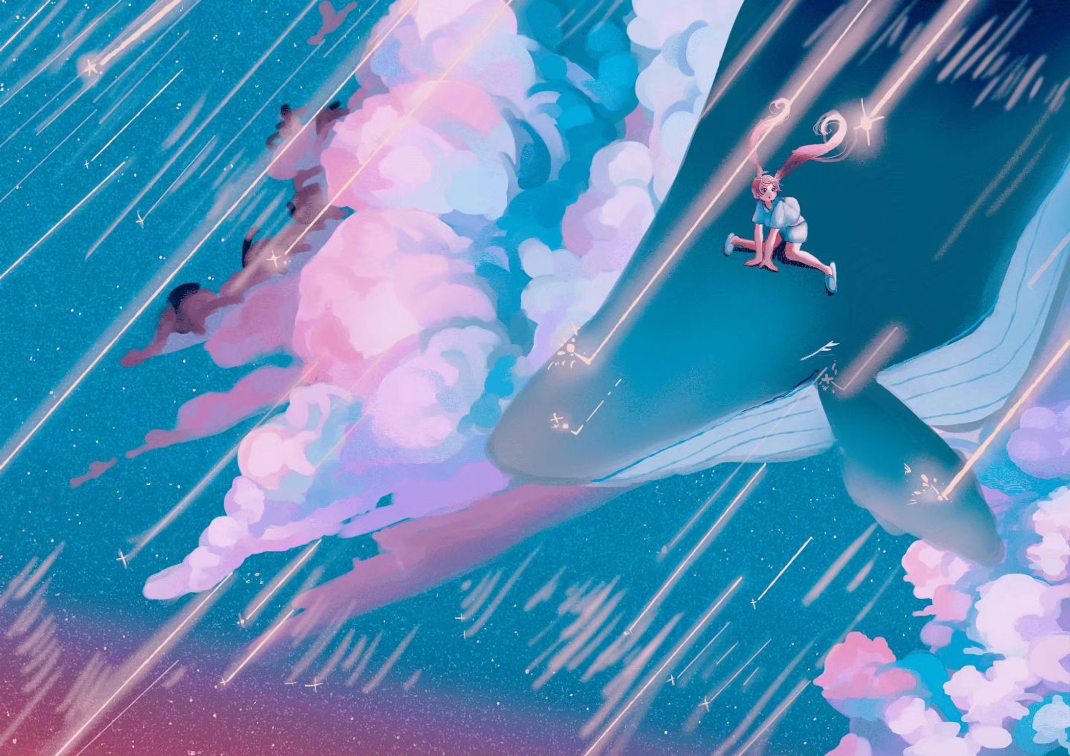 🌟

The whale　" encourage "

2020.？

#illustration  #アート #art #artwork #painting #그림  #イラスト好きと繋がりたい #kawaiiart #イラスト #绘画 #digitalillustration
#星 #universe  #landscape  #dream  #dreamy #風景画 #landscapepainting #풍경
 #いらすとぐらむ  #artstagram-1