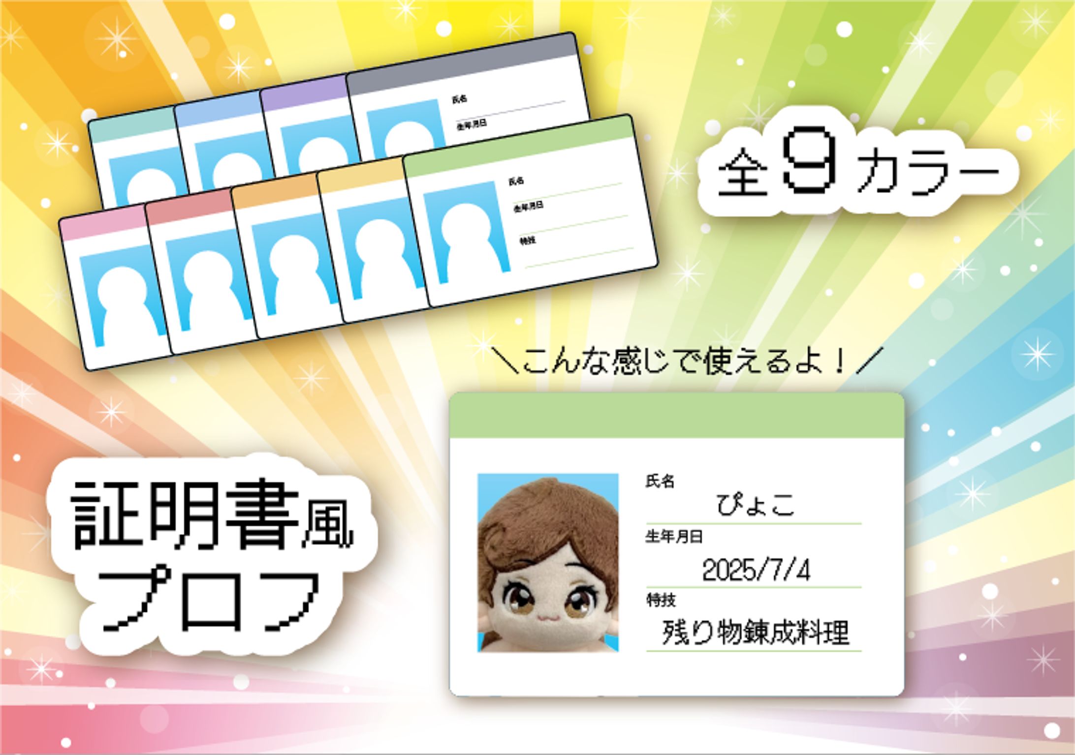 証明書風プロフ-1