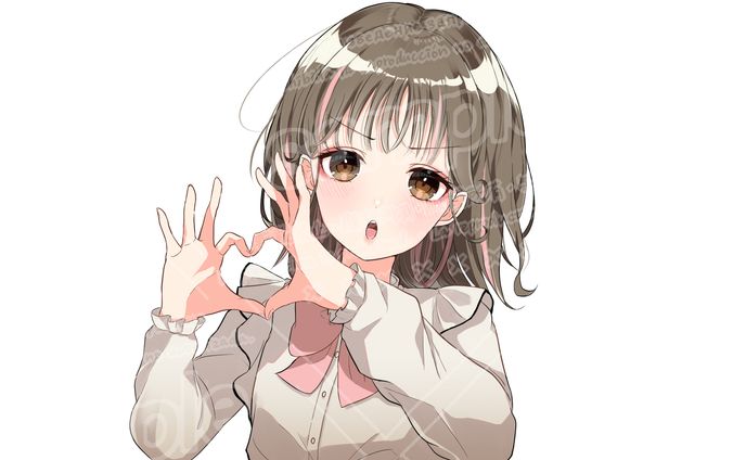 ご依頼　「すきっちゅーの！」歌ってみたイラスト