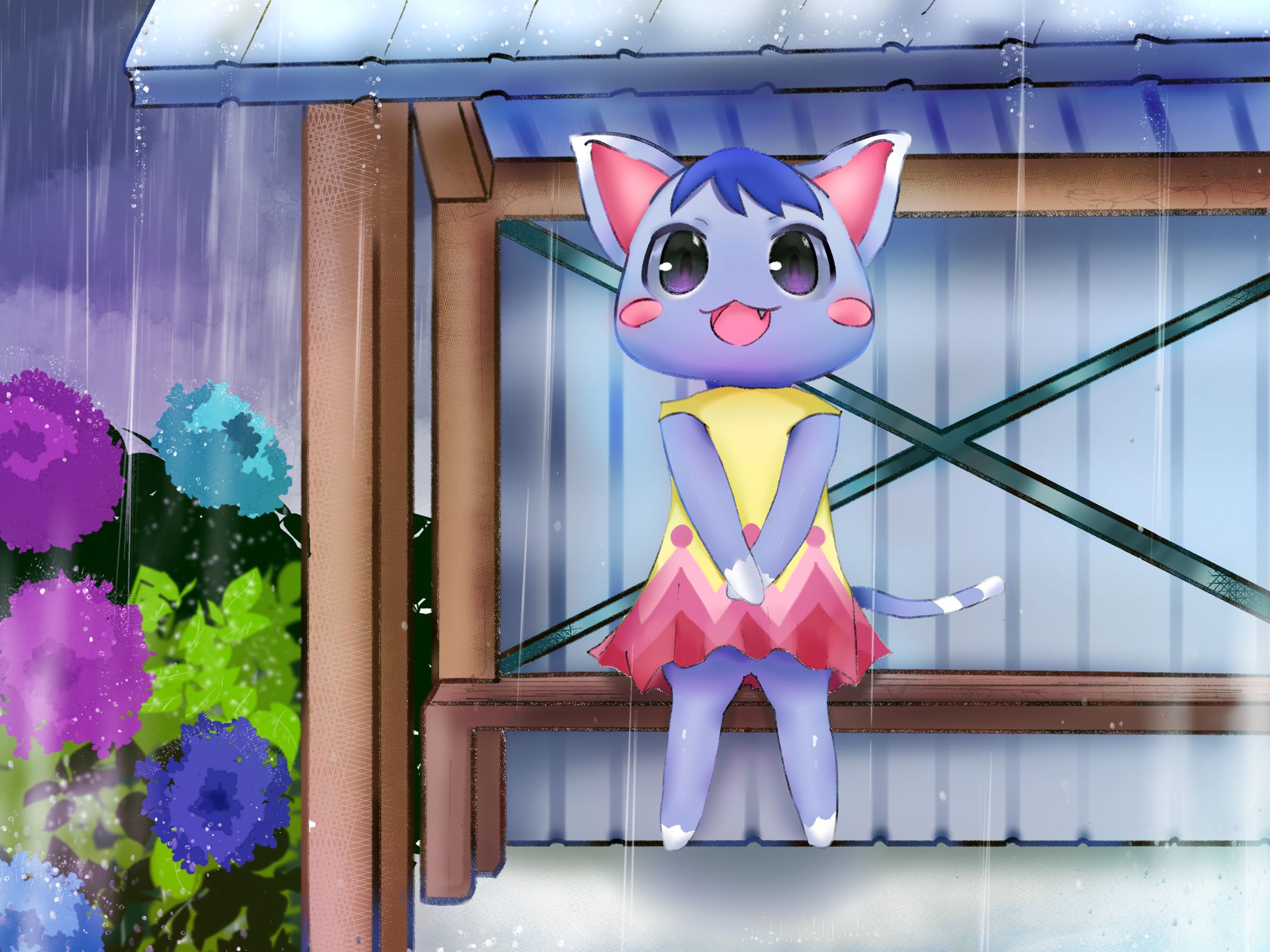 二次創作　ケモノキャラ-1