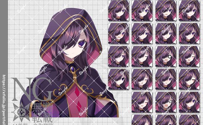 フリーゲーム-立ち絵制作