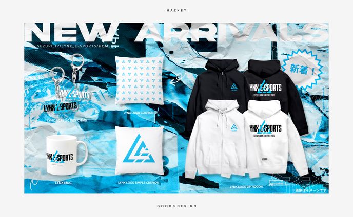 GOODS DESIGN // LYNX e-sports