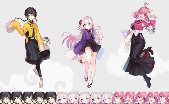 キービジュアル、男性