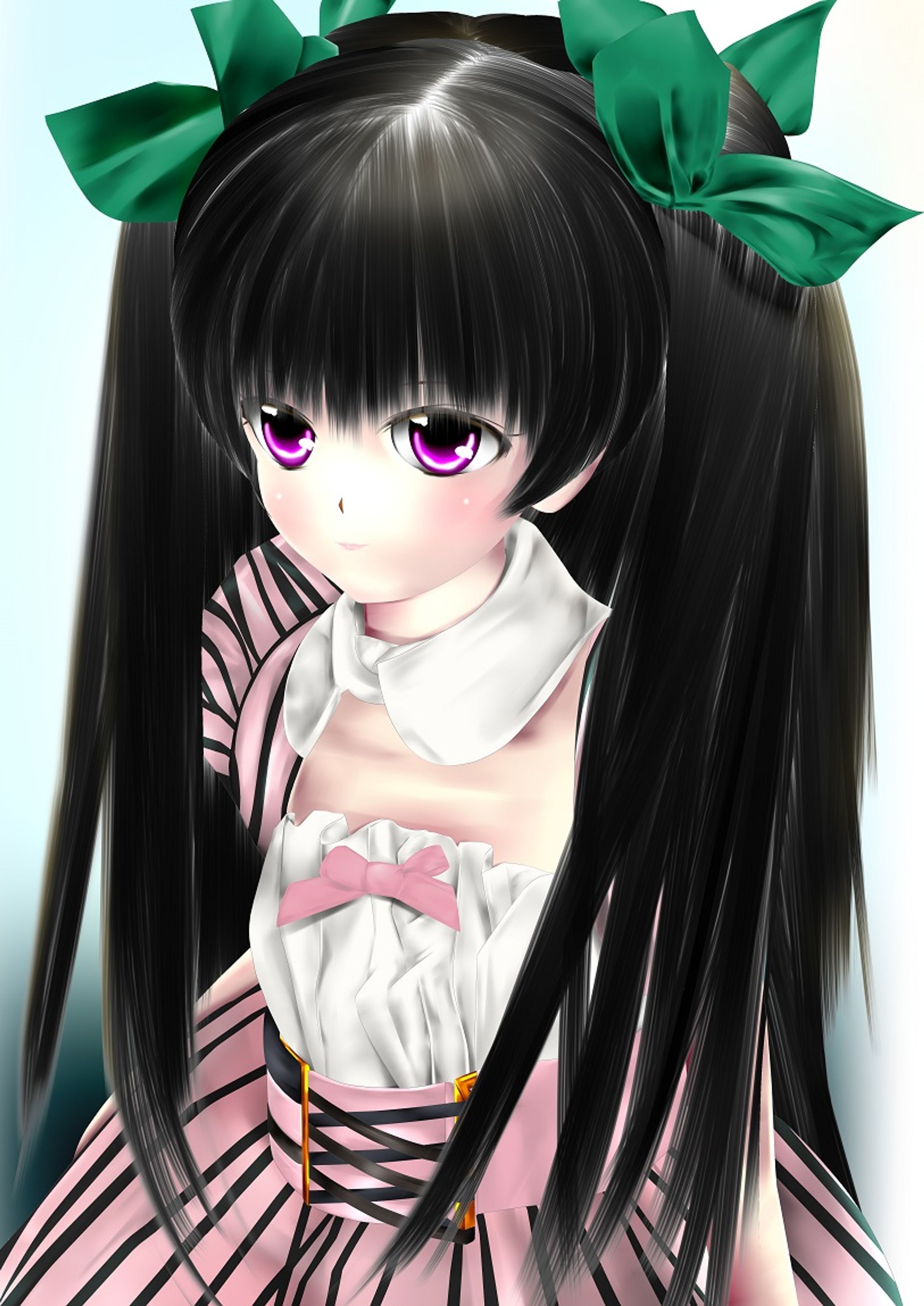 黒上ツインテール-1