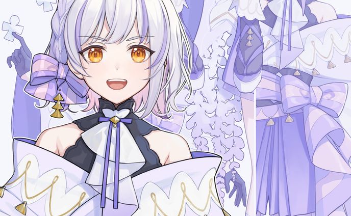 藤白澪 新衣装デザイン/立ち絵イラスト