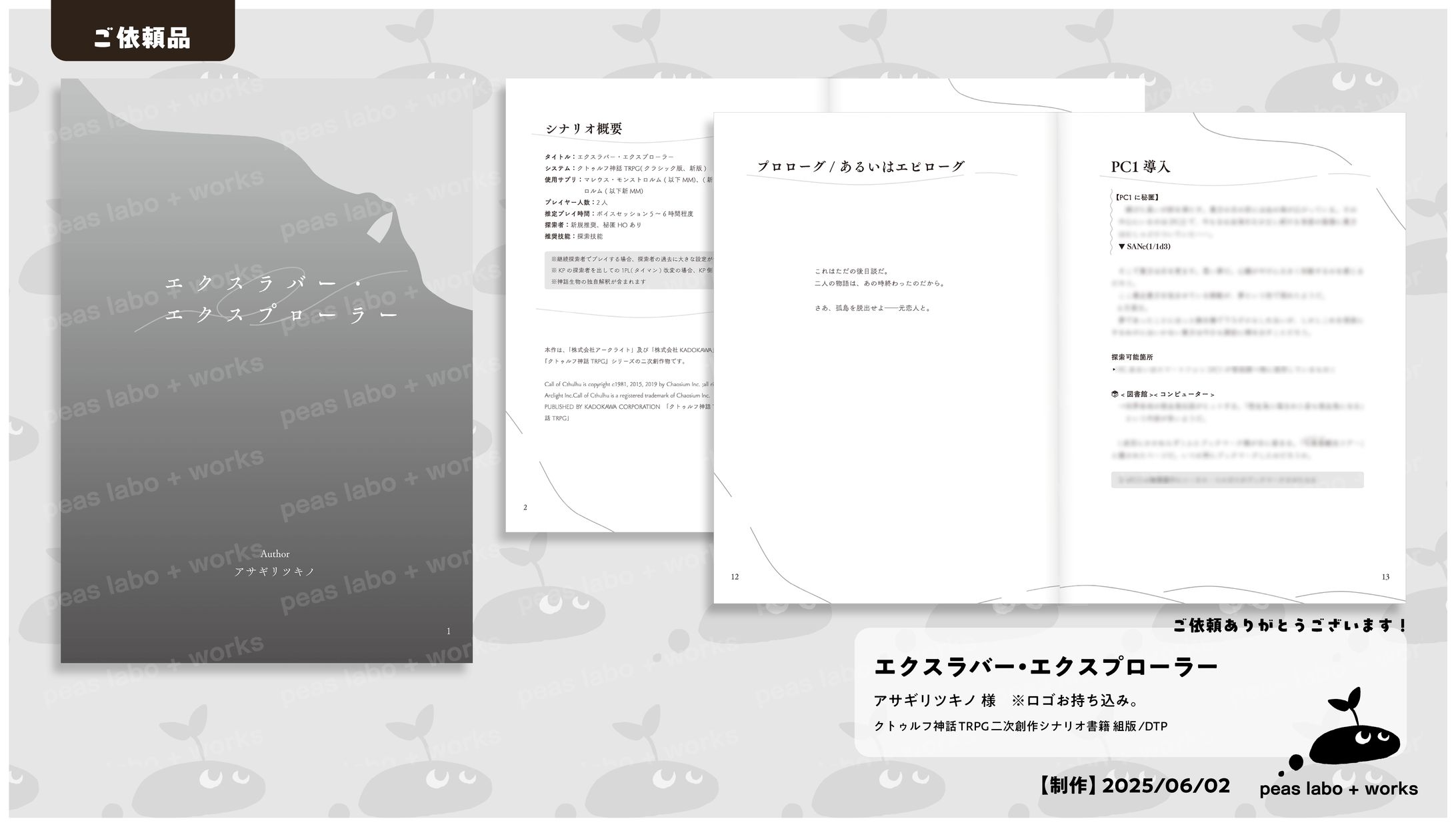 【ご依頼】エクスラバー・エクスプローラー-1