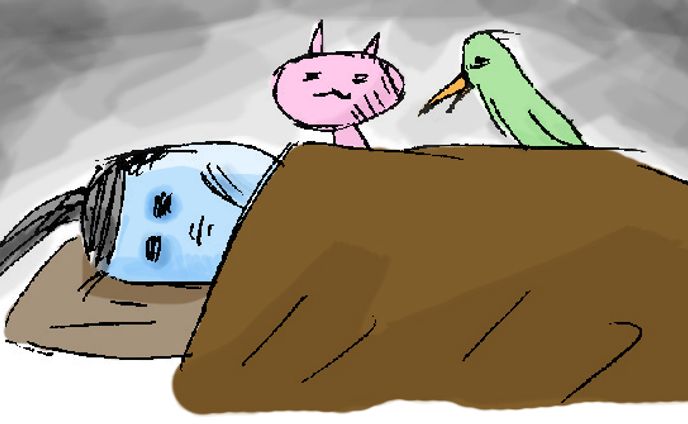 イラスト　デザイン、オープニング