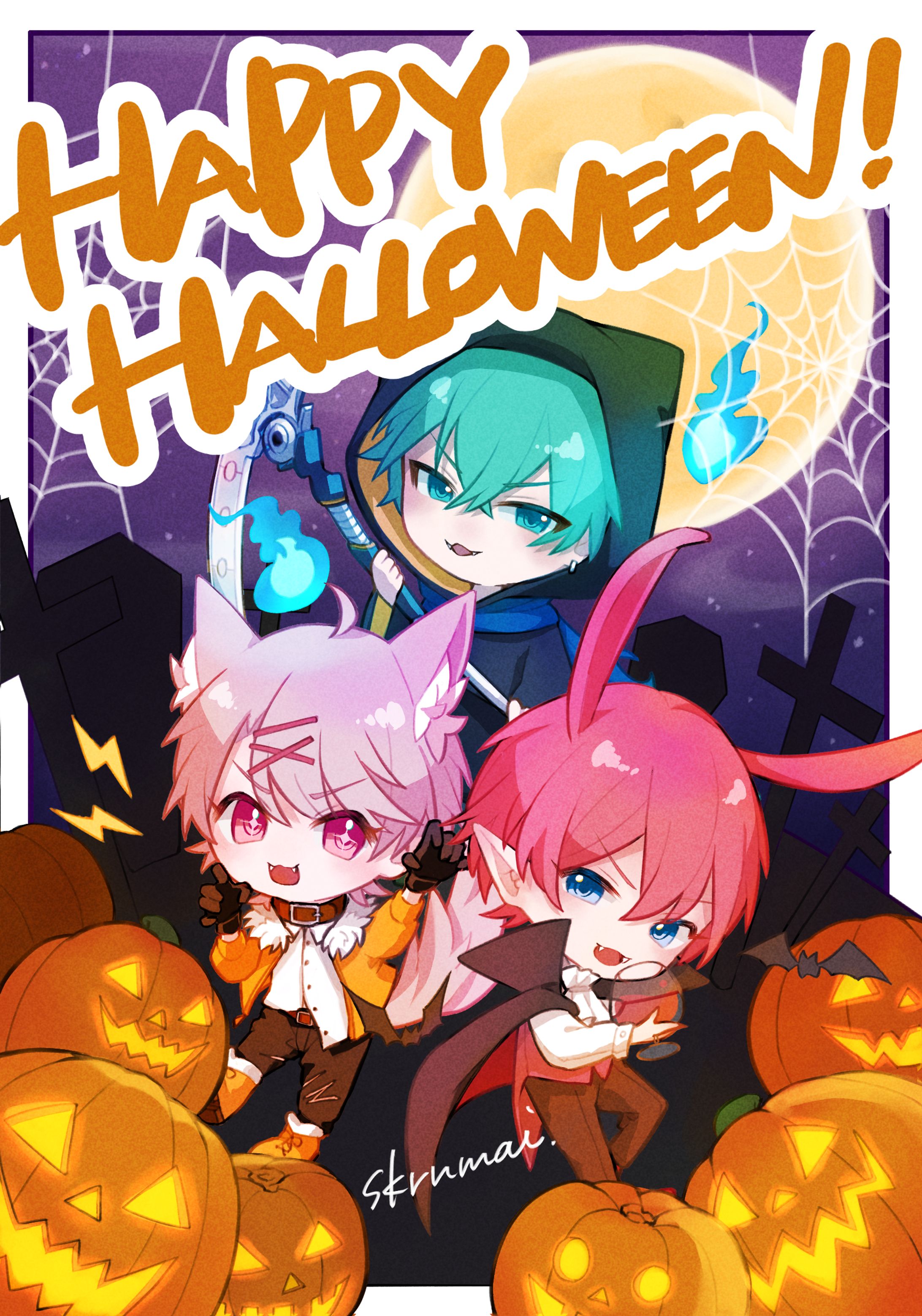 【二次創作】まゆちー ハロウィン2023【FA】-1