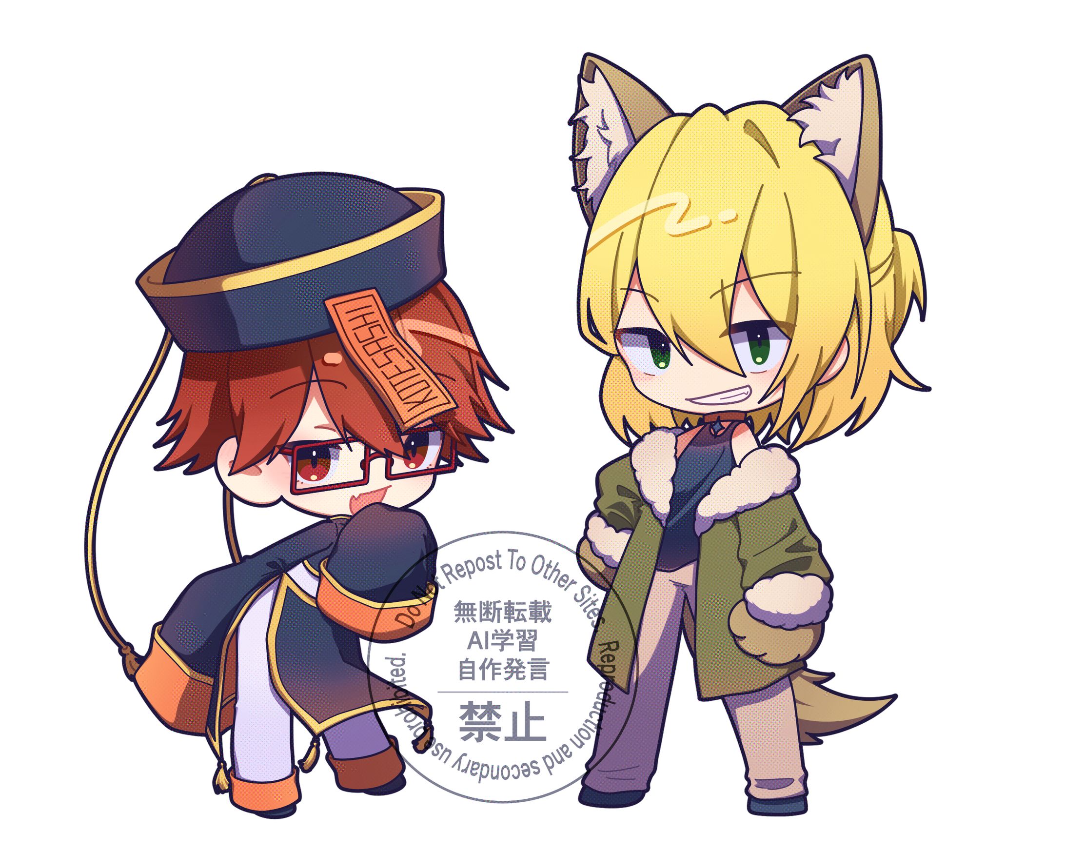 二次創作 ミニキャラ　-1